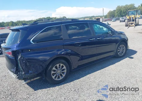 2021 Toyota Sienna Xle from USA, damaged, VIN 5TDJSKFC0MS023566